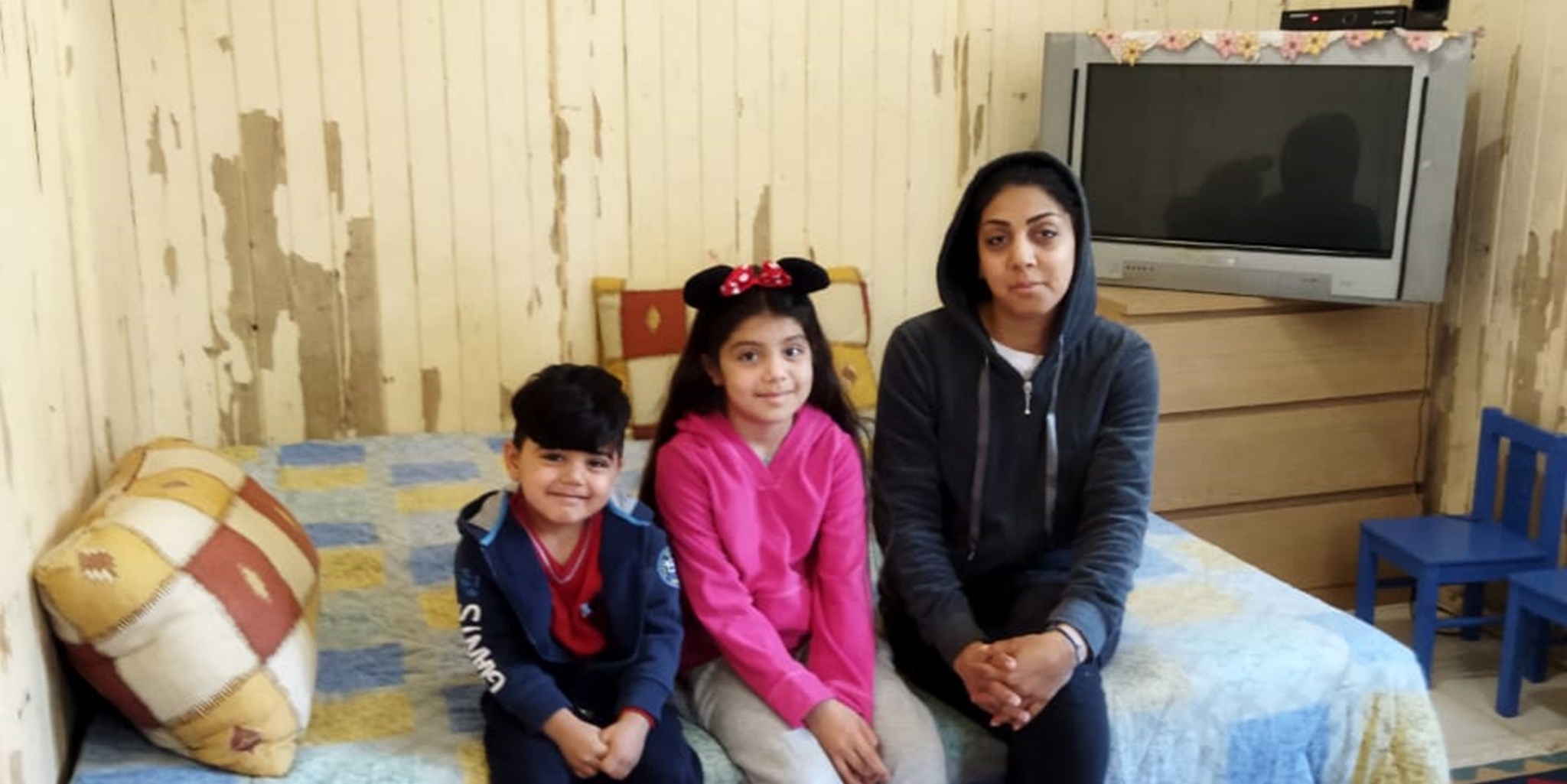 “The day we crossed the sea, the weather was extremely bad, but my children were thrown in the dinghy and I had to follow. It was terrifying." - Somaya