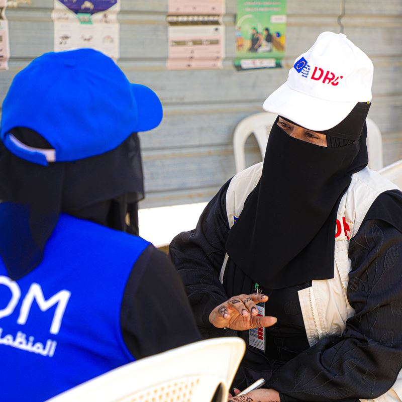 With the goal of improving the response to the needs of IDPs and ensuring better access to assistance for both displaced populations and host communities, Amal met with the International Organization for Migration (IOM) team to strengthen the accuracy and efficiency of aid distribution plans. Mohammed Ahmed