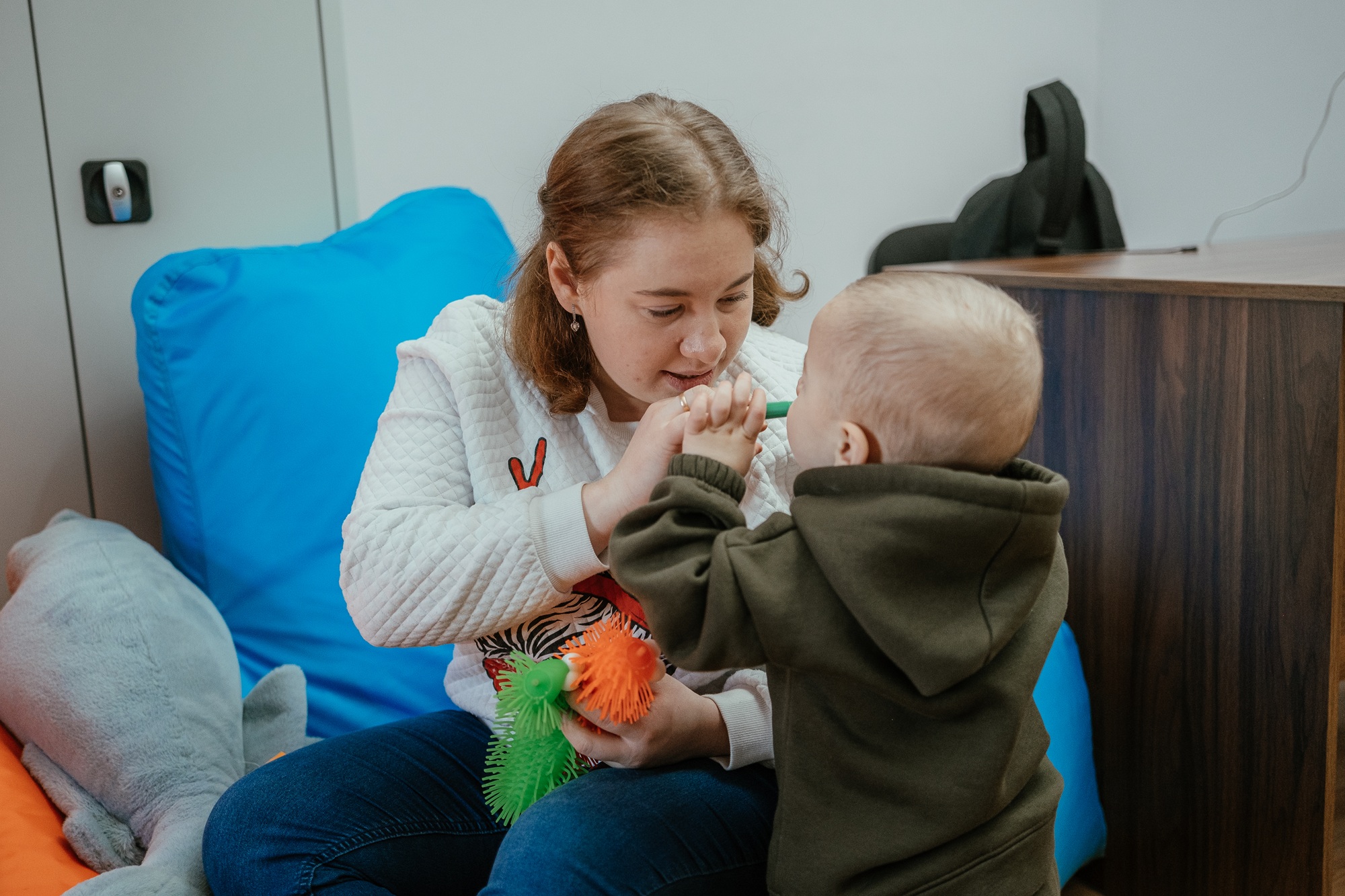 Tetiana’s family received financial support to cover rent, utilities, and medical care for their child, ensuring stability during a difficult time. ©DRC Ukraine, Sumy, Sumy Oblast, February 2025, Krystyna Pashkina