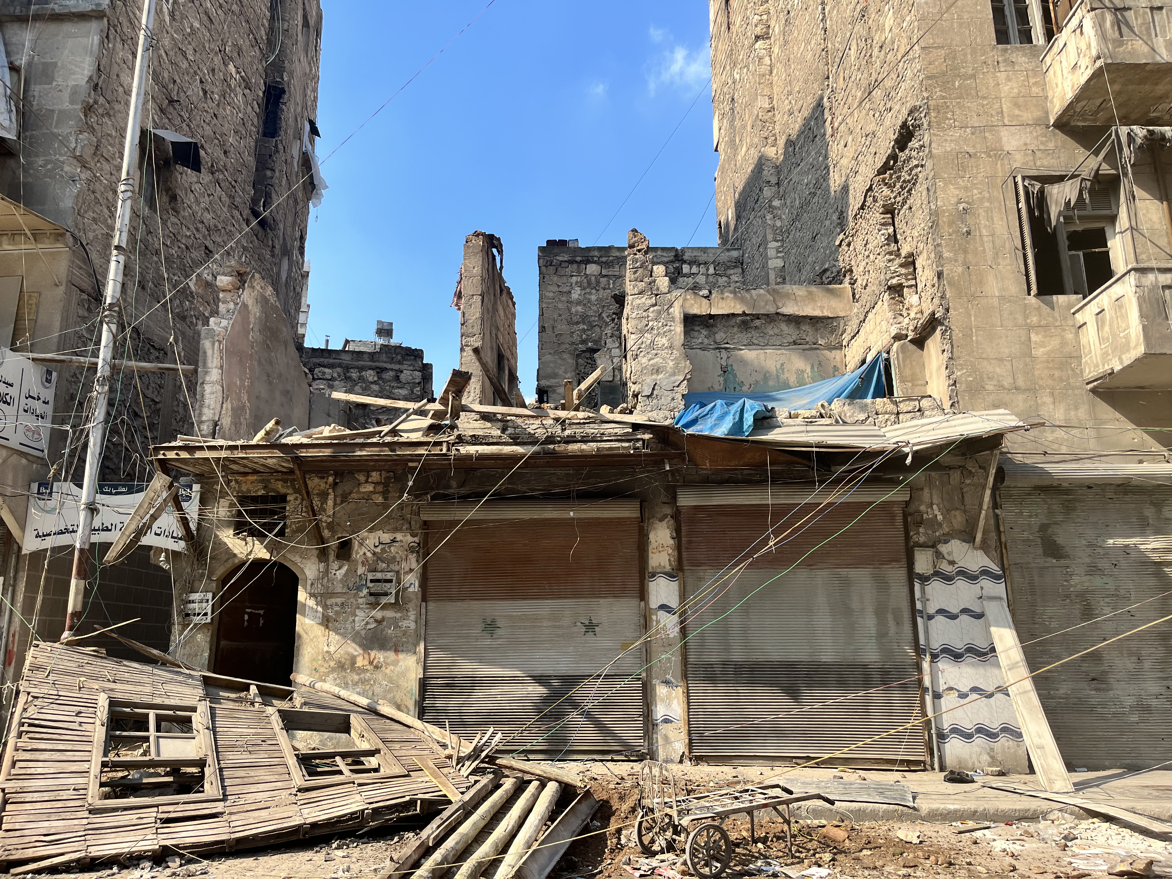 Aftermath of the earthquake in Aleppo, Syria. February, 2023. Photo by: Sara Alhamouri