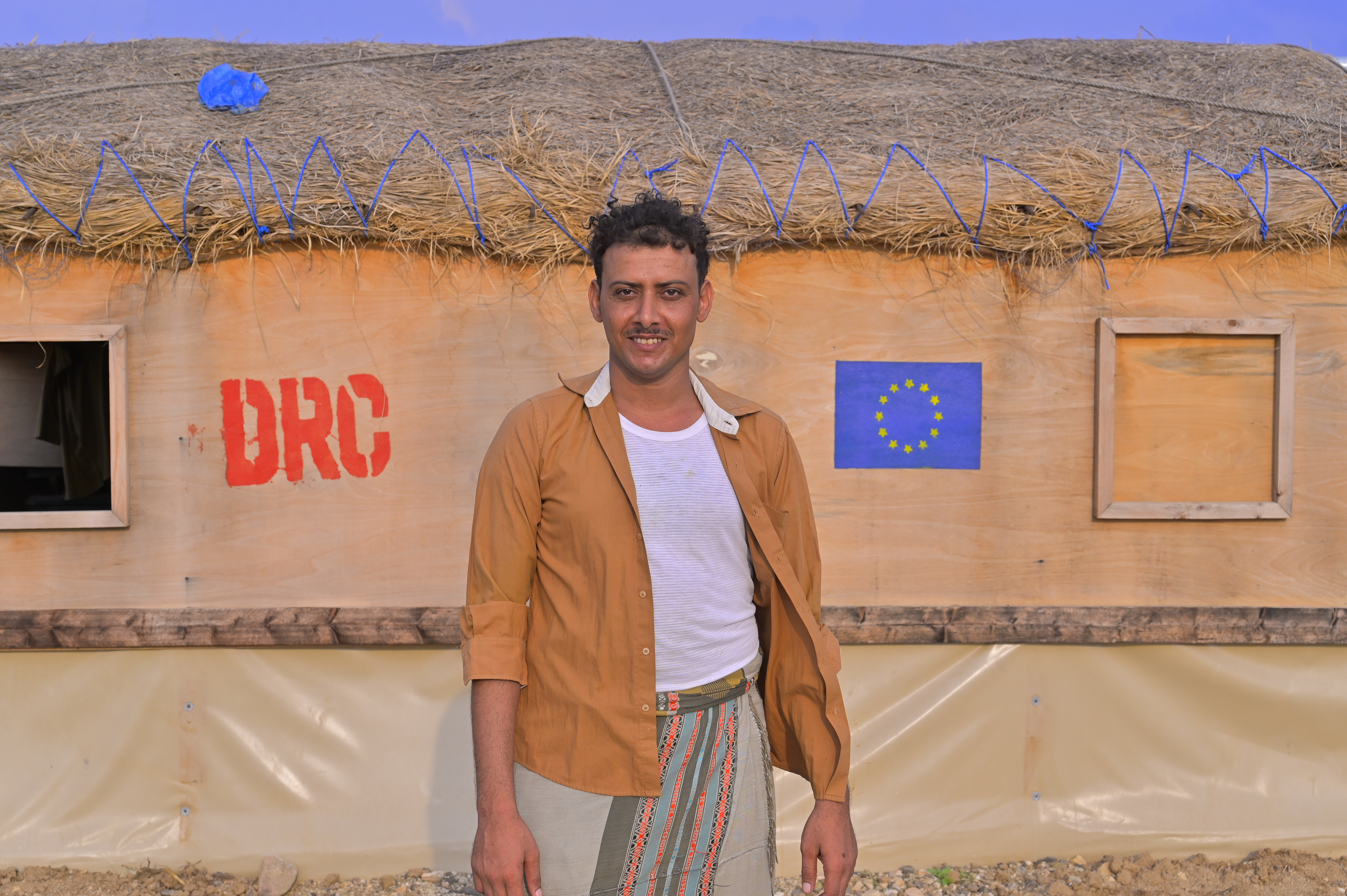 Ali one of the IDPs at Al-Radha Camp, Hajja governorate, Yemen.
